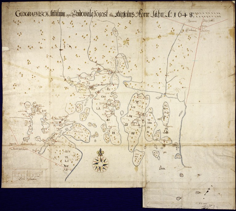 Sortavala 1648 (Svenska Riksarkivet)