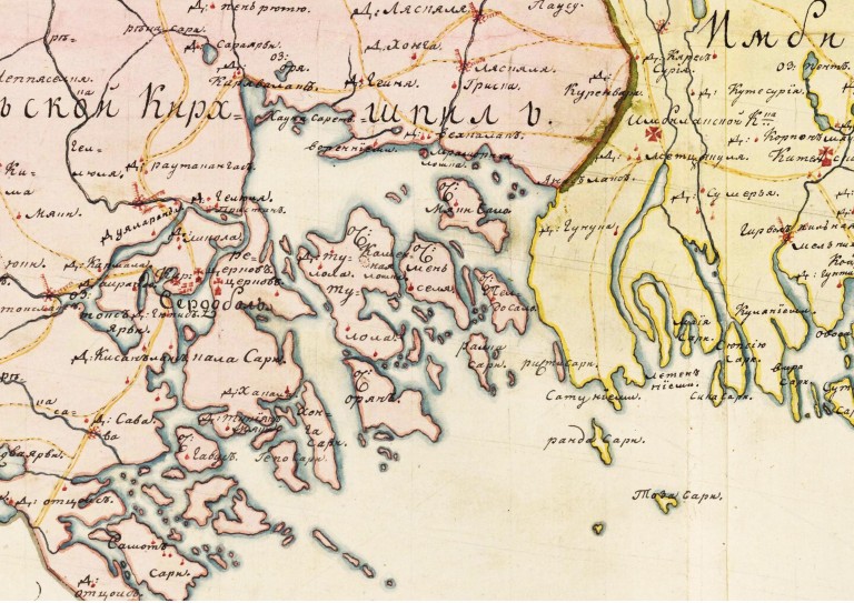 Sortavalan kartta 1803